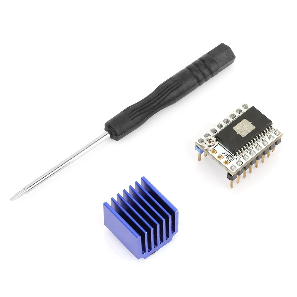 SD6128 V1.1 35V 2.2A 128 микрошаговый шаговый двигатель отвертка радиатора для 3d принтера