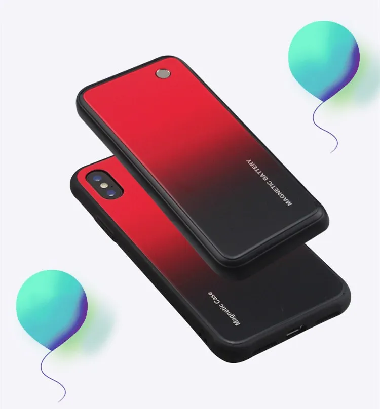 5000 mAh Ци Беспроводное зарядное устройство для samsung galaxy S10 внешний Батарея