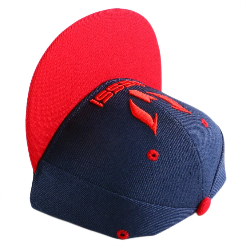 Детская модная бейсболка Новинка strapback Шляпы фуксия черные усы узор на открытом воздухе Для мальчиков и девочек в стиле «хип-хоп» ребенка бейсбольной кепки в армейском стиле