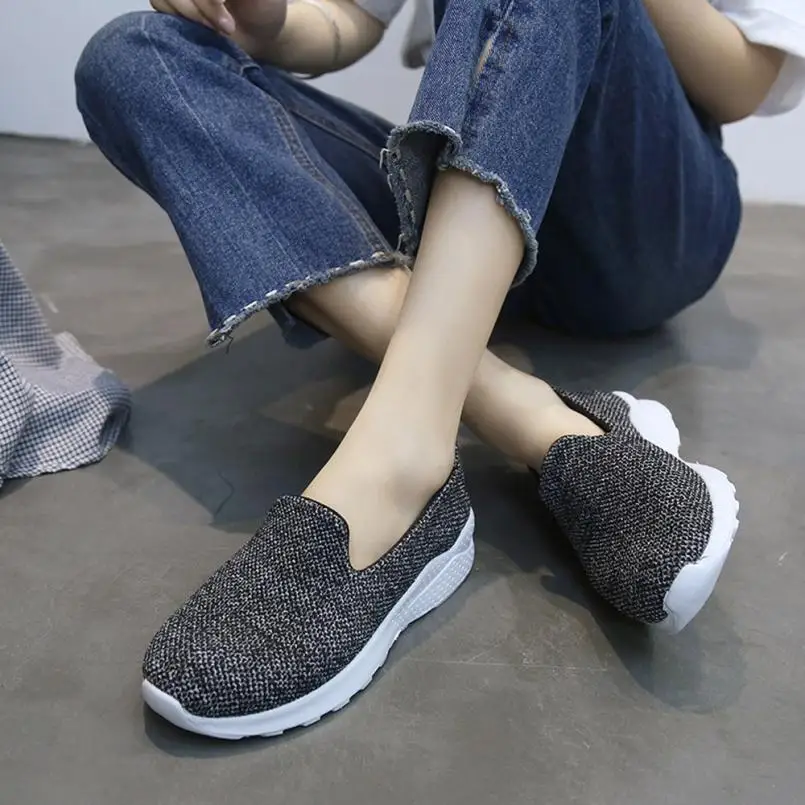 

Women's Canvas Shoes Flat Shoes Non-Slip Shoes Walking Shoes Lightweight Dropshipping 0815