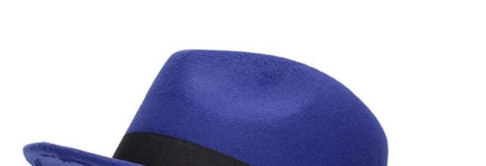 Ladybro с широкими полями Панама шляпа Женская Осень Зима шляпа мужская имитация Женская шерстяная шляпа Fedora Мужская Sombreros джазовая Кепка Женская