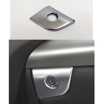 

1pc car abs storage box handle styling cover for ford edge sport chrome trim accessories 2015