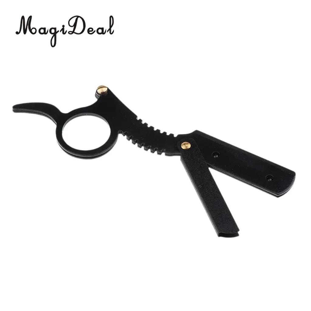 Pro Men Barber Styler Hairdressing Haircut Straight Edge Shaving Razors 13x4 cm
