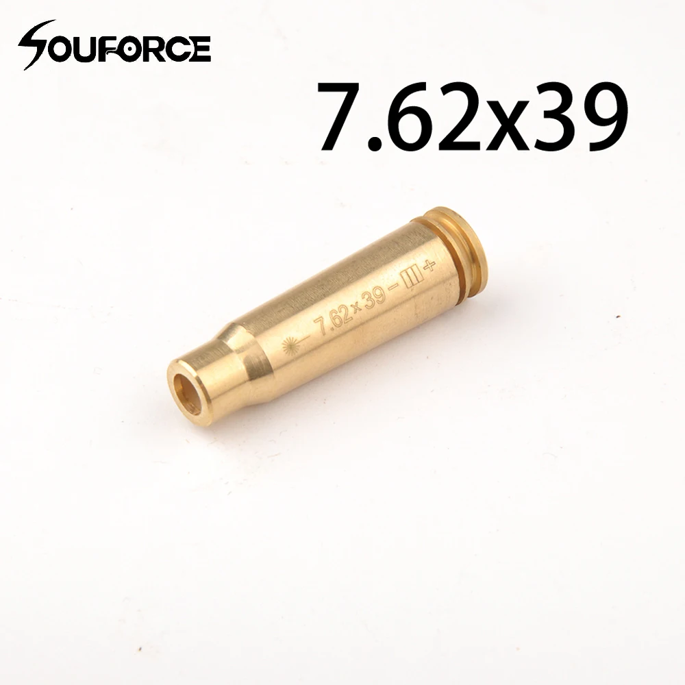 

WholesaleTactical CAL: 7.62X39 Copper Cartridge Red Laser Bore Sighter Boresighter Air soft for Hunting Gun Accessories