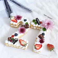 9 шт./компл. пластиковые Алфавит числа формы для тортов инструменты для украшения тортов на день рождения Юбилей аксессуары для тортов