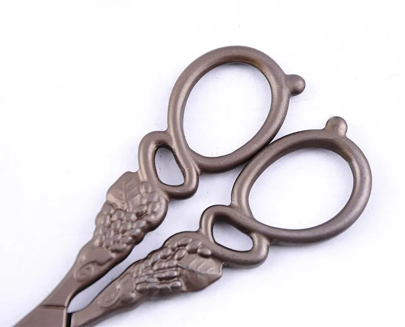 Европейская scissor ремесленных классический ремесло шитья ZAKKA Золото Вышивка крестиком портной DIY инструмент Винтаж под старину