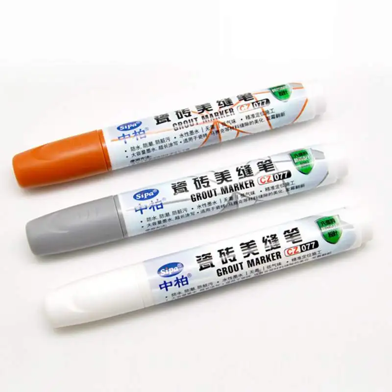 

Tile Gap Repair Pen White Tile Refill Grout Pen Waterproof Mouldproof Filling Agents Wall Porcelain Home Gadgets