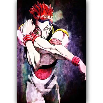 

1439B Hisoka Hunter X Hunter-Wall Sticker Silk Poster Light Canvas Decoration