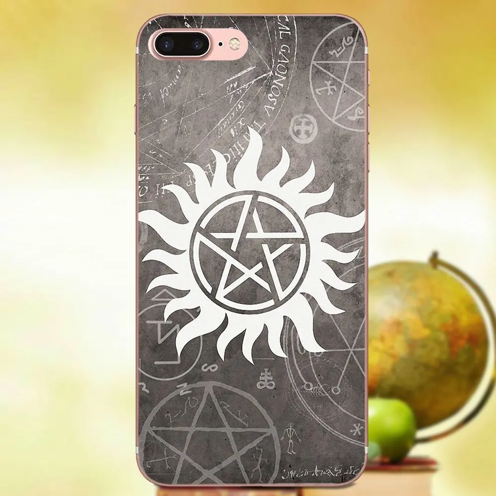 Чехол для телефона Minions Supernatural Apple iPhone 4 4S 5 5C 5S SE 6 6S 7 8 Plus X XS Max XR|Чехлы-накладки| |