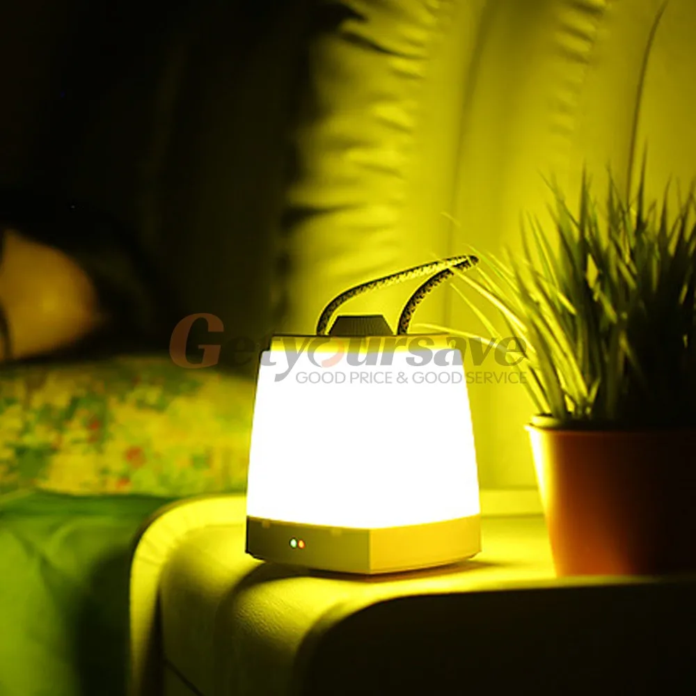 Portable LED Bedside Lamp Dimmable Bedroom Lamp Night Light for Adults