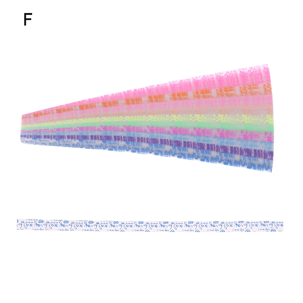 210 шт/Партия Светящиеся в темноте счастливые звезды оригами флуоресцентные складные полосы бумаги наилучшие пожелания подарок ручной работы крафт бумага Декор - Цвет: F