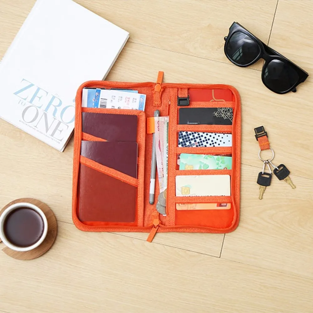 Buy Travel Passport Storage Bag Protective Cover