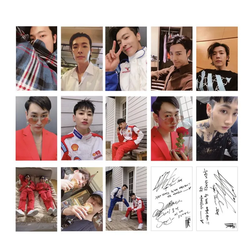 Супер юниорский альбом KPOP самодельная бумага ломо карточка фотокарточки постер