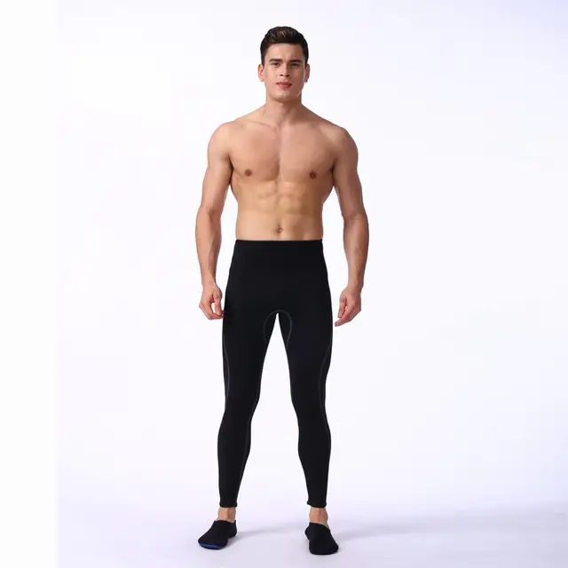 Rowing Sailing Black Neoprene Ankle length Diving Pants Men Women