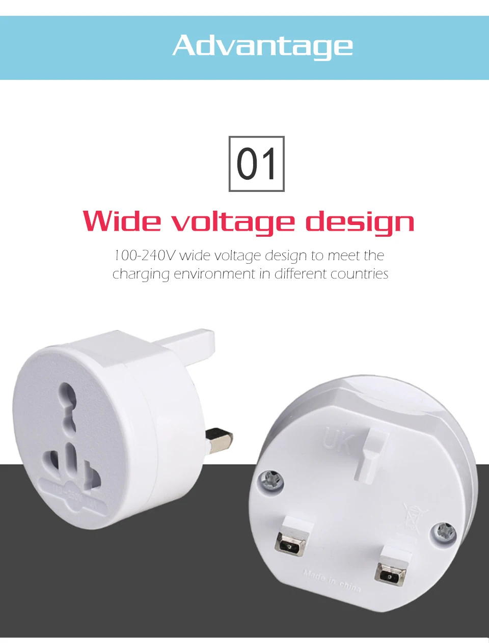 Universal Power Adapter Charger Worldwide Adaptor Wall Electric Plugs EU UK US AU Sockets Converter For Mobile Phones (10)