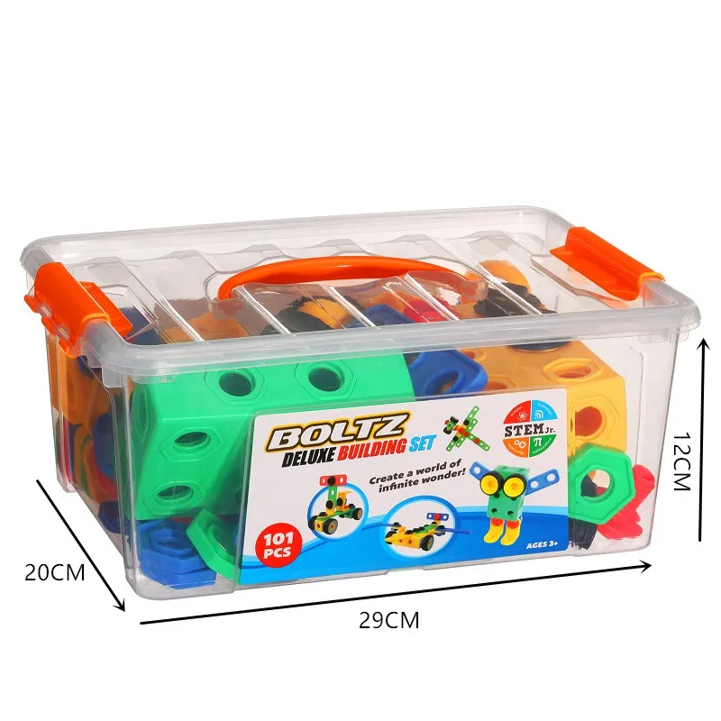 Blocos de Construção Kit de Construção Peça Jogos Criativos Divertido Atividade Caule Brinquedos Educacional Engenharia Conjunto Aprendizagem Melhores 101 11 de construção conjunto aprendizagem melhores brinquedos