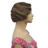 Strong beauty 1920's clapet coiffures pour les femmes doigt vague perruques Style rétro courte perruque synthétique ► Photo 3/5