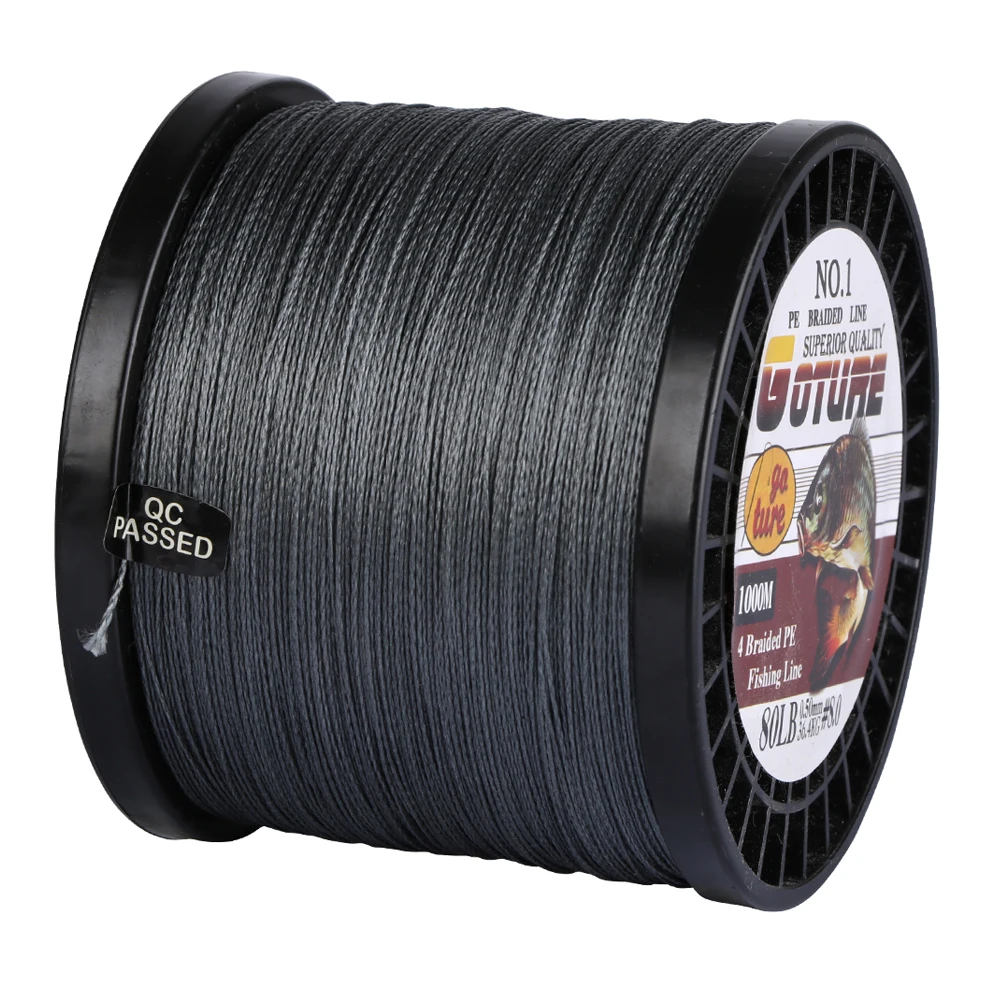 Плетеная многонитевая рыболовная леска 1000 м 12 80 фунтов|fishing line|1000m braidstrong fishing |