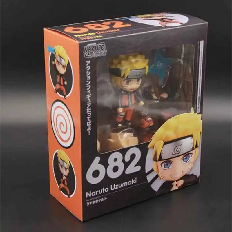 Nendoroid kakash 724 Наруто Shippuden Kurama Kyubi Наруто 682 Саске Утиха 707 Итачи 820 игрушка фигурка Модель Кукла подарок