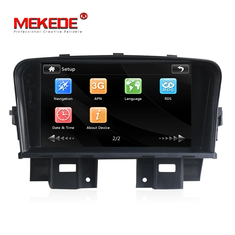 Excellent Two Din 7 Inch Car DVD Player For CHEVROLET CRUZE DAEWOO LACETTI With 3G Host Radio GPS RDS Bluetooth 1080P Ipod Free Maps 1