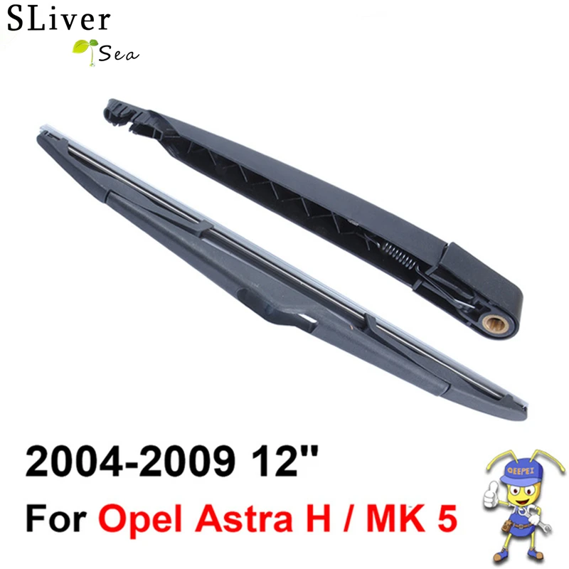 

Rear Windscreen Wiper and Arm For Opel Astra H / MK 5 5-door Hatchback 2004-2009 12'' Natural Rubber ROP06-3C