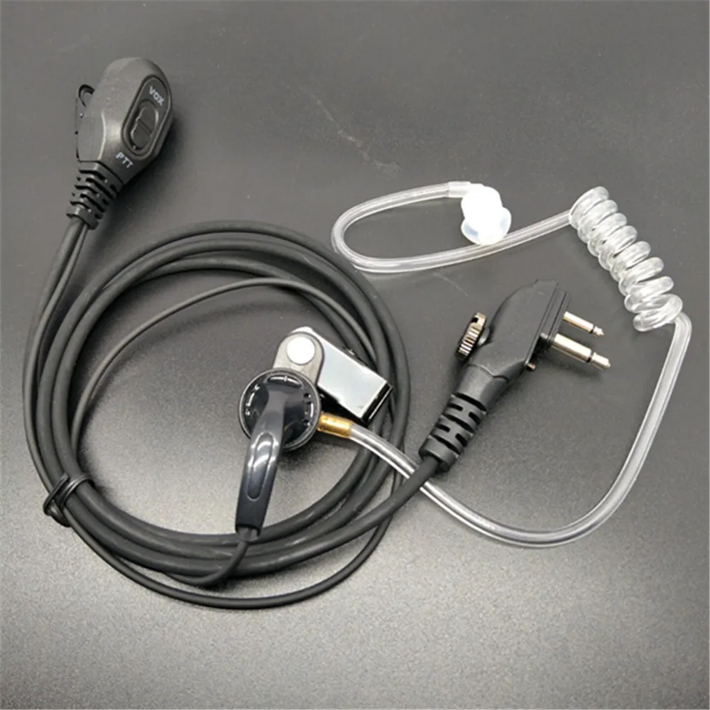 

OPPXUN Hot sales of new PTT 2 needle headphones for HYT TC500,TC600,TC700,TC610,TC500S,TC510 walkie talkie