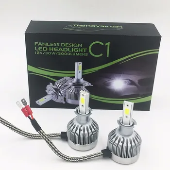 

Super Bright C1 Del Dell H3 Universale Fit automobile Faro 24V 6000K Car LED luce