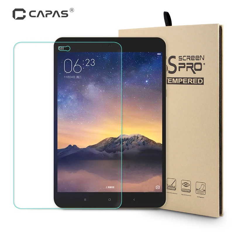 MiPad 2 9H Explosion-Proof Tempered Glass for Xiaomi Mipad Mi Pad MiPad2 Screen Protector Anti Shatter Film with Solid Packaging | Мобильные