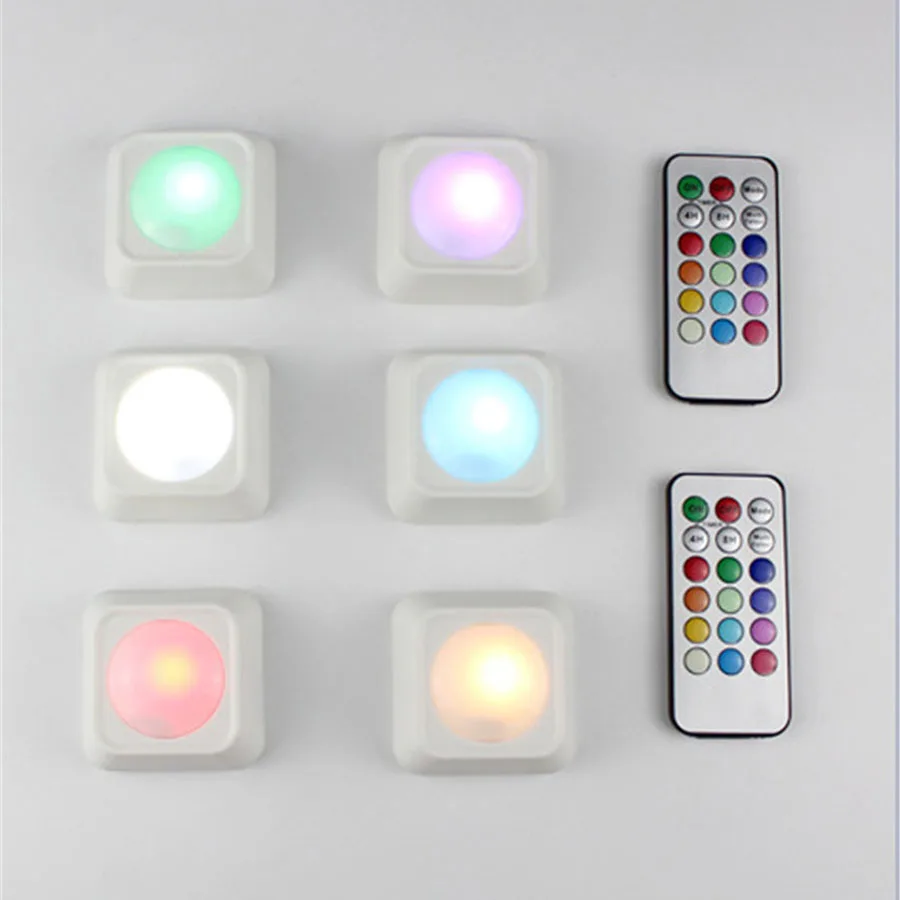 RGBW 13 цветов светодиодный светильник под шкафами с регулируемой яркостью, сенсорный датчик, светодиодный светильник, настенный ночник для закрытого гардероба, лестницы, коридора