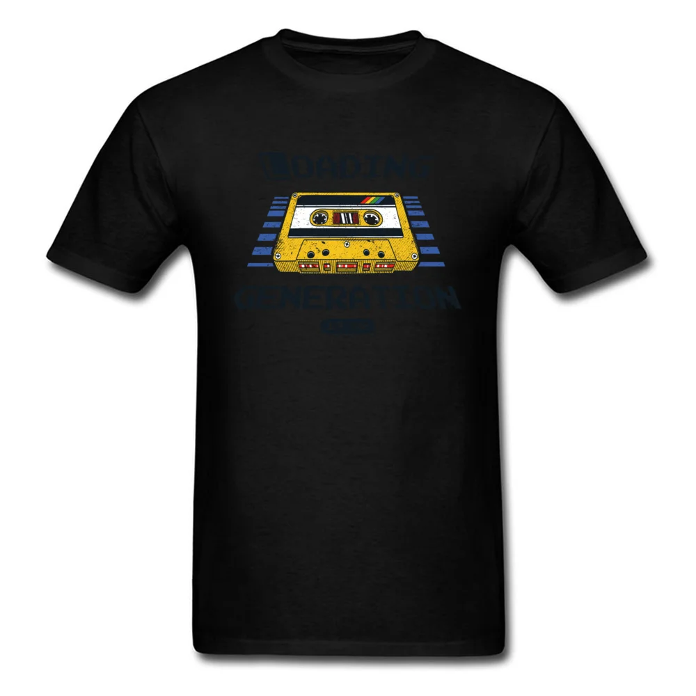 PrintingPrint Short Sleeve T Shirt April FOOL DAY 2018 New Crew Neck 100% Cotton T-Shirt Men T Shirt Loading Generation  Loading Generation black