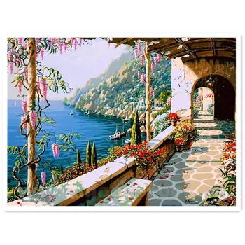 

Flowers princess cat animal Painting By Numbers Canvas Painting Paint On Canvas Unique Gift Home Decor Wall Artwork hand paint