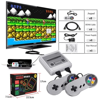 

Super Mini HD Family TV 8 Bit SNES Video Game Console Retro Classic HD HD Output TV Handheld Game Player Built-in 621 Games