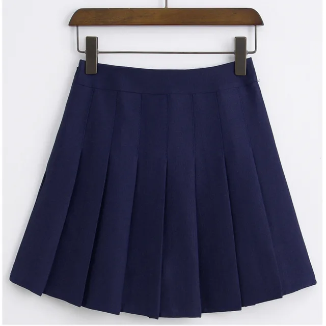 2018 summer new girls skirts pleated schoolgirls skirt uniforms cos ...