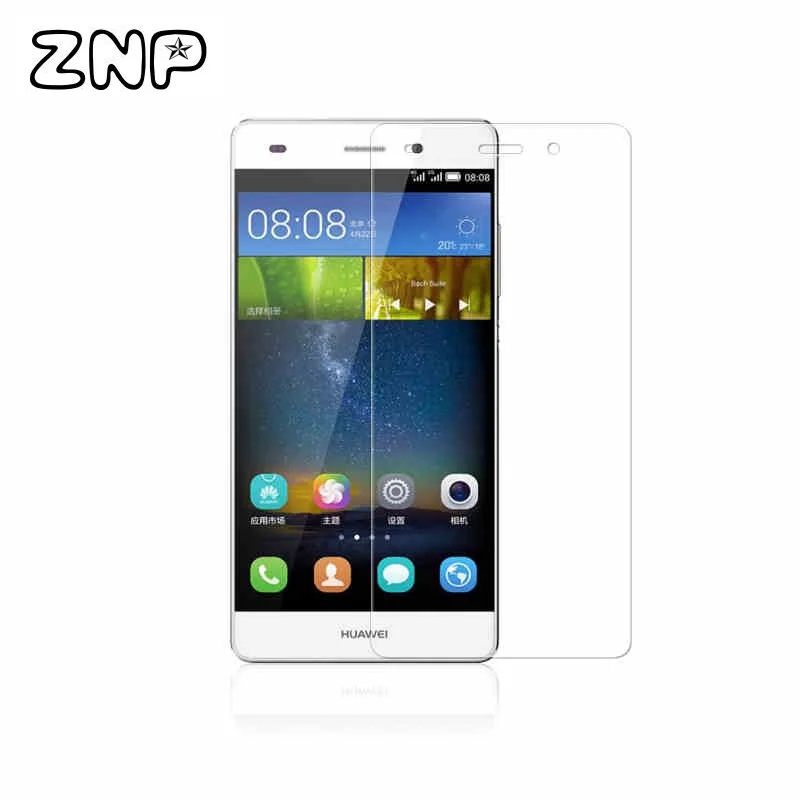 Anti-Explosion 2.5D Tempered Glass Film Explosion Proof Screen Protector For Huawei P6 P7 P8  P8 lite mate8  mate7+ Cleaning Kit