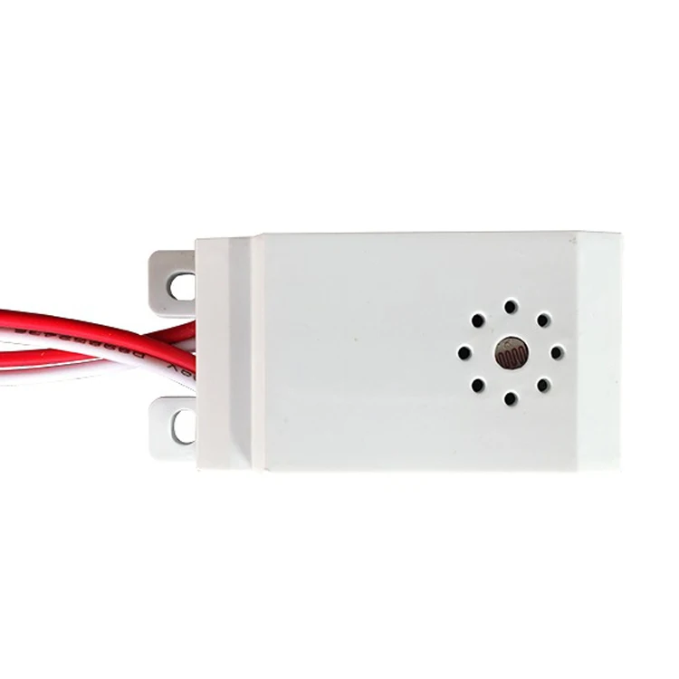 

Free shipping 2pcs 220V Automatic Sound Voice Sensor For On Off Street Light Switch Photo Control