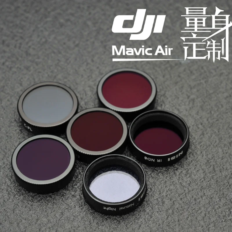 

NiSi ND4 ND8 ND16 ND32 Natural Night CPL For DJI Mavic AIR Filter Kit