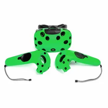 

5Set Silicone Case Cover for VIVE VR Virtual Reality Headset Green