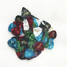 20 шт./компл. Цвет гитарных медиаторов целлулоидный материал миниатюрная гитара укулеле-бас Аксессуары для гитары