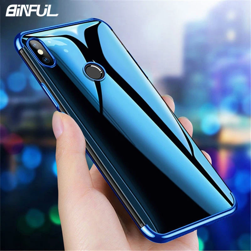

For Samsung Galaxy M10 Case Cover Transparent Clear Plating TPU Soft Silicone Back Cover For GalaxyM10 M20 Case Phone Coque