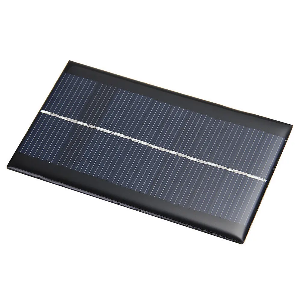 

Cewaal Mini 6V 1W Solar Panel Supply Power Panel Module DIY Battery for Cell Phone Toys Chargers Portable Solar Cells Charging