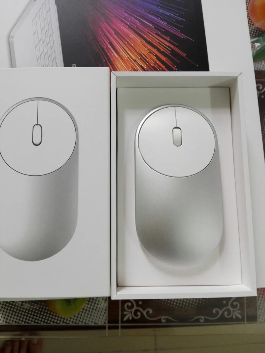 Original Xiaomi Mouse XMSB01MW Portable Wireless In Stock Mi Optical Bluetooth 4.0 RF 2.4GHz Dual Mode Connect Mi Mouse (41)
