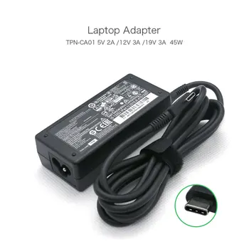 

New 5V 2A/ 12V 3A/ 15V 3A USB-C Type-C Laptop Power Adapter For HP Chromebook x360 11 G1 EE 11.6" Touchscreen TPN-CA01 A045R031L