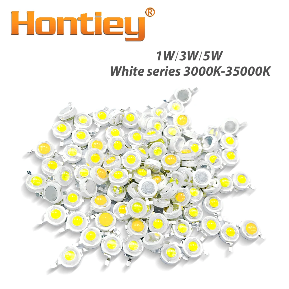 Koop Hontiey High Power LED Lamp 1 w 3 w 5 w Warm Pure Koud Natue Wit Licht Lamp SMD COB 3000 k 6000 k 10000 k Indoor Spotlight Zaklamp DIY