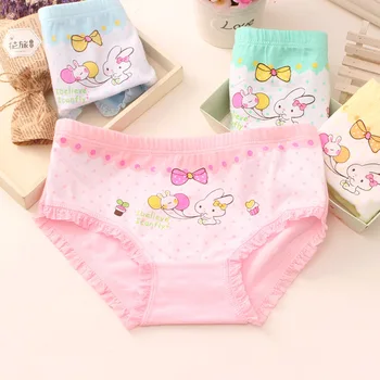 

New arrived Girls Underwear Free Shipping Fashion Kids cotton character children panties briefs 4pcs/lot 2-7year