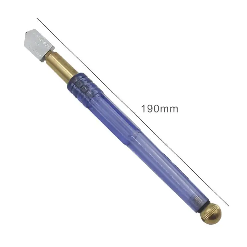 Алмазная Нескользящая пластиковая ручка стальной режущий нож подача масла стеклорез