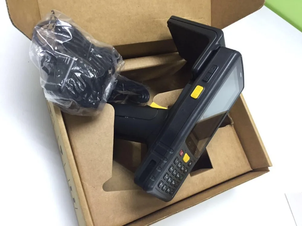 Andorid 8,0 UHF Ручной Считыватель RFID для логистики и управления складом 4G, Wi-Fi, Bluetooth, gps, NFC, функция штрих-кода