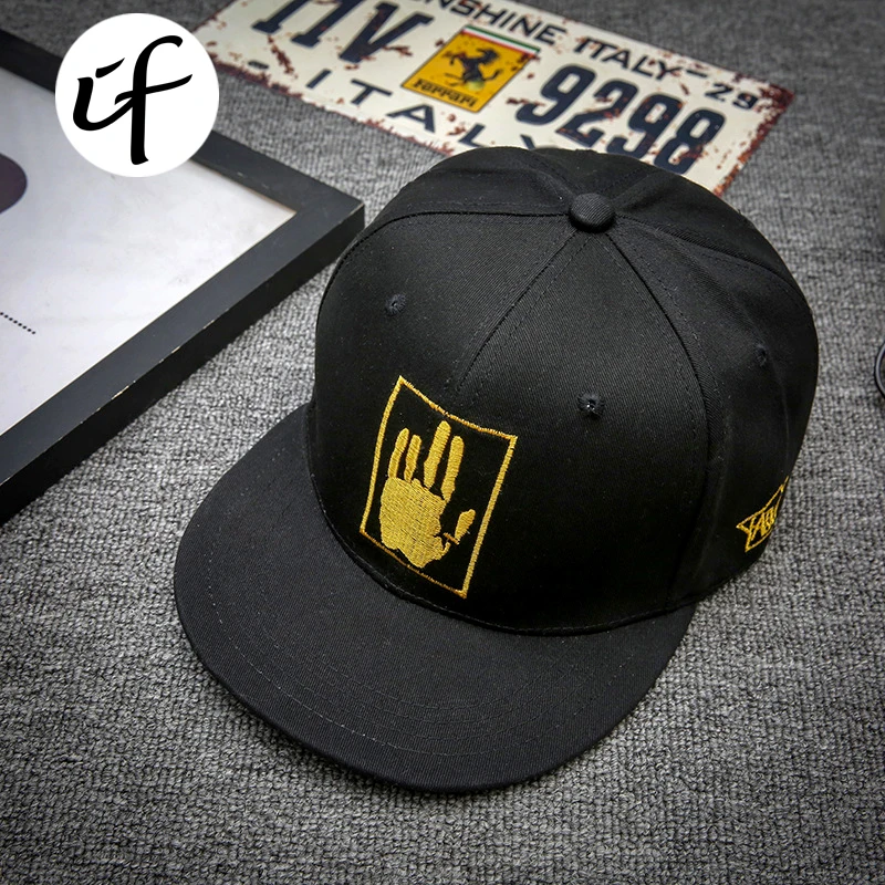 

2017 New Fashion Palm Fingerprints Spring Cotton Cap Baseball Cap Snapback Hat Summer Cap Hip Hop Fitted Cap Hats For Men Women