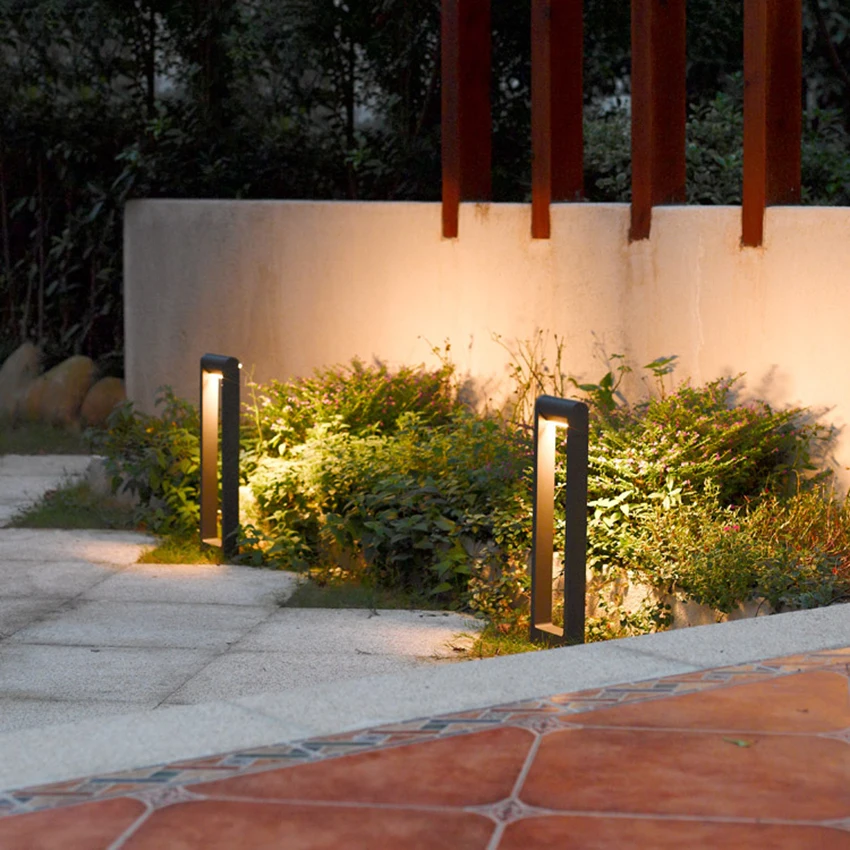 Современный домашний уличный Водонепроницаемый светодиодный светильник для газона, садовый светильник, ландшафтный светильник для парка, уличные фонари BL36
