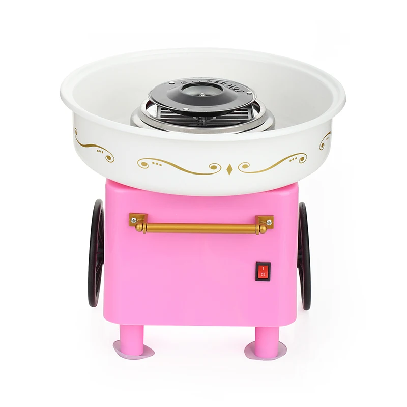 

220V Electric Mini Cotton Candy Maker Machine Sweet Cotton Candy DIY For Kids Gift Easy Operation EU/AU/UK/US Plug