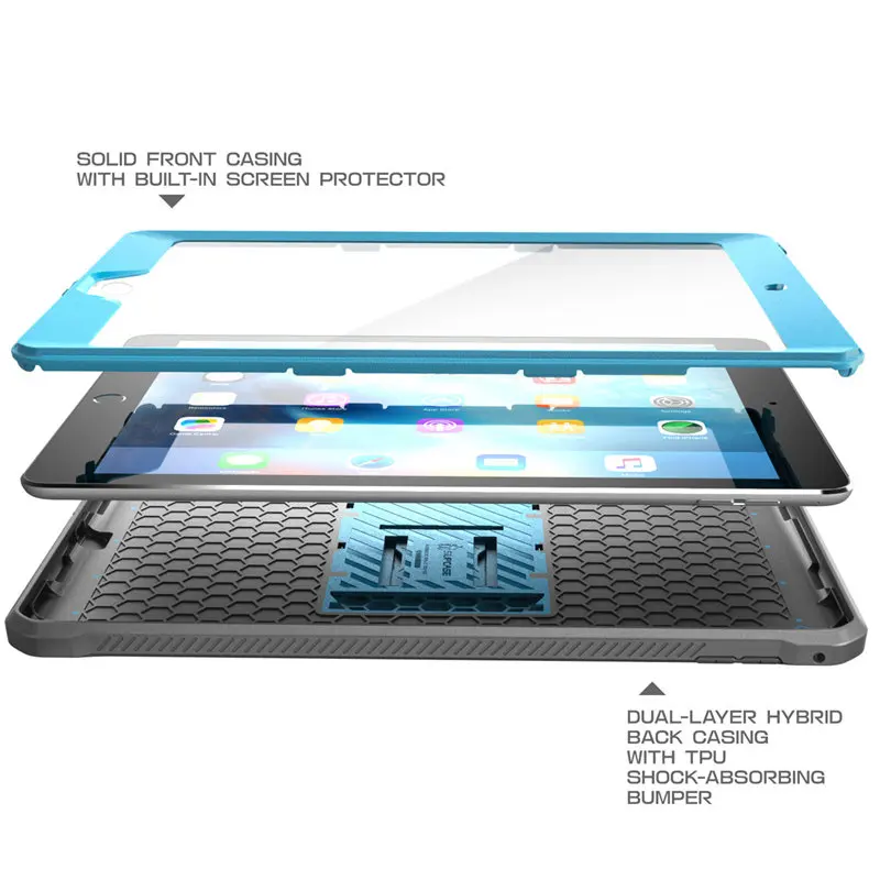 SUP Чехол для iPad 9,7 чехол(/) Сверхмощный UB Pro полный корпус прочный защитный чехол со встроенной защитной пленкой